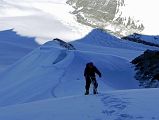 19 Jerome Ryan Climbing The Last Few Metres To The Top Of The Slope 6694m Above Lhakpa Ri Camp I On The Climb To The Summit 